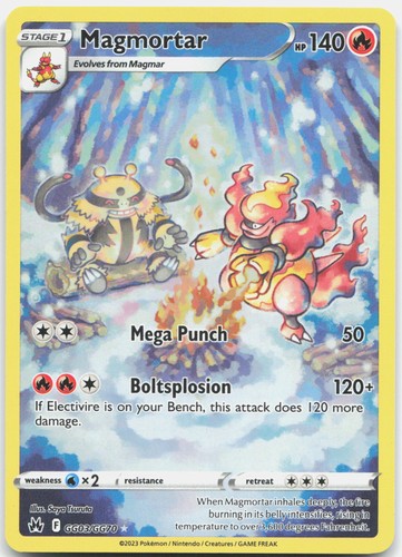 Magmortar holofoil crz - magmortar,