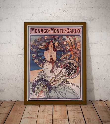 Affiche poster monaco - affiche-poster, monte