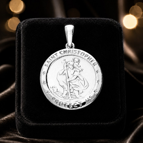 Hommes pendentif christophe - hommes, st