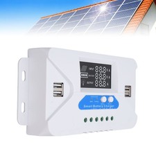 (30A)Régulateur De Panneau Solaire Adaptatif Avec écran LCD