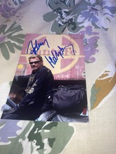 Photo Dedicacee Autograph Johnny Hallyday
