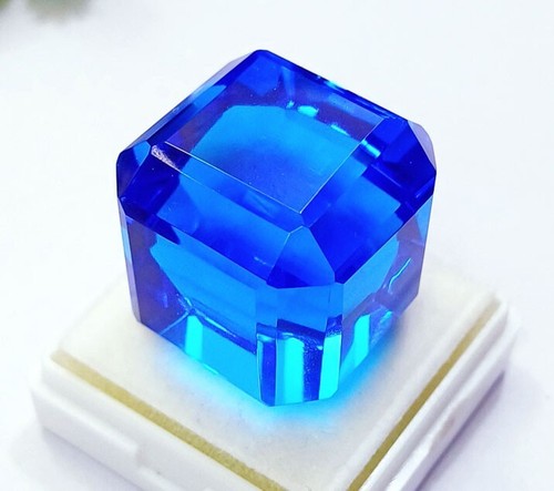 Cube topaze bleu sarcelle - cube,