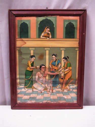 Antique lithographie imprimé - antique,