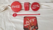 Coca-Cola - Vintage - décapsuleurs jean's/capsule - sous-verre/bock - mélangeur