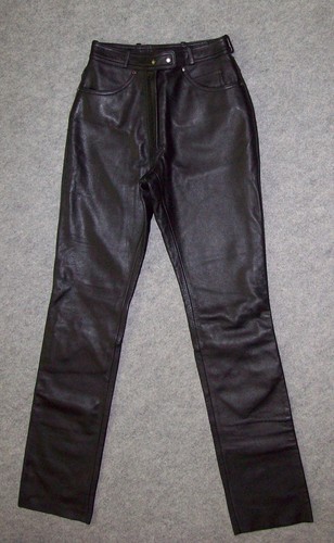 Pantalon cuir semi épais - cuir, semi-épais