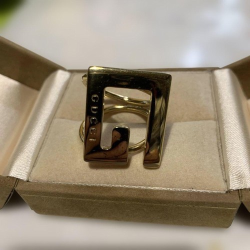 Bague gucci plaqué du - gucci, or