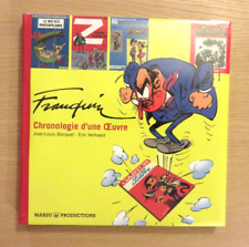 FRANQUIN -CHRONOLOGIE D'UNE OEUVRE-SPIROU-FANTASIO-MARSUPILAMI-JAQUETTE-BLR
