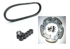 Set Courroie Mitsuboshi Rouleaux Bando Embrayage Honda Argent Wing 400