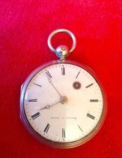 Petite montre à coq en argent