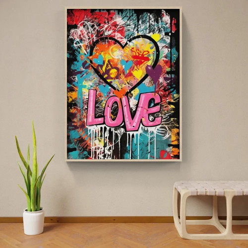 Tableau street art love - tableau,