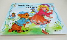 Livre pop up Boucle d'or et les 3 ours-1982