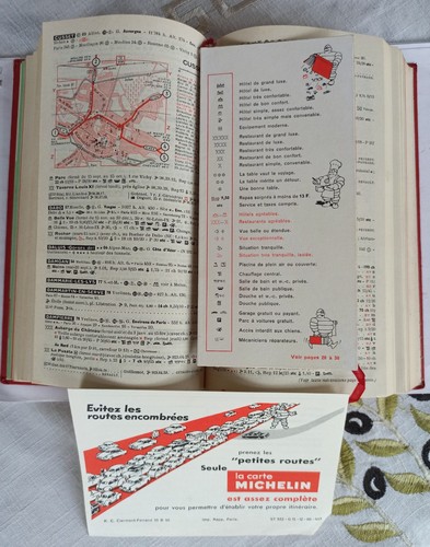 Guide michelin france 1966 - france,