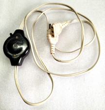 Ancienne Prise de Machine à Coudre avec Interrupteur en Bakélite 3 Vitesses