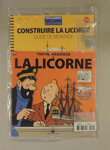 Tintin construire licorne - tintin,