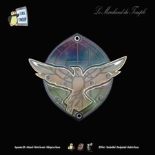 Porte clés mural Colombe