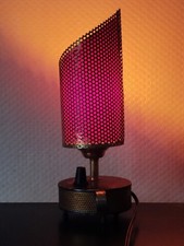 Lampe Télé Ambiance Bouton Variateur de Lumière Tôle Perforée de Mategot  France