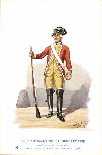 Garde prévôté des - la,
