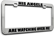 Metal License Plate Frame His