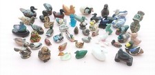 Collection canards originaux divers matière,verre, bois, céramique, onyx, métal.