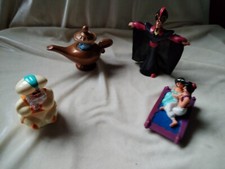 VINTAGE   4 Jouets MAC DONALD 1995  - ALADIN - SERIE COMPLETE -