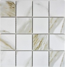 Mosaïque Céramique Blanc