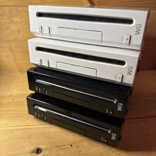 Lot 4 Nintendo Wii Console Seule Pour Pièces Fonctionnelles EUR RVL-001