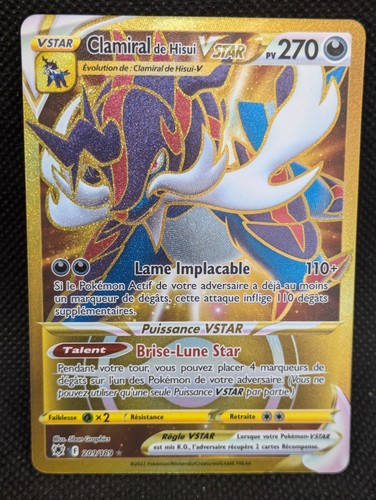 Carte pokemon clamiral - clamiral, de
