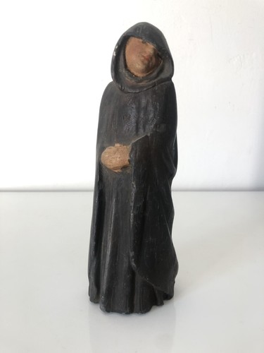 Statue religieuse moine - -,