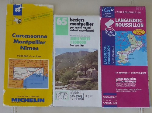 Cartes routières michelin - cartes,