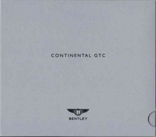 Catalogue Brochure Bentley Continental GTC 2006 France