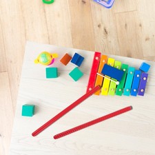  Bâtons de Percussion de rythme musical, 2 pièces, bâtons en bois, Instruments,