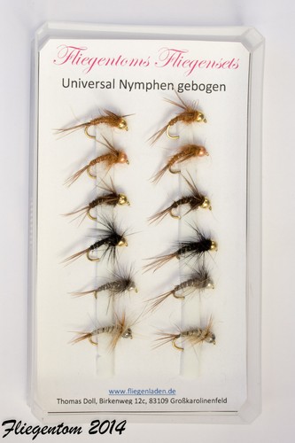 Fliegentom assortiment de 12 - -,