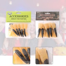 Lot de 10 faux doigts de