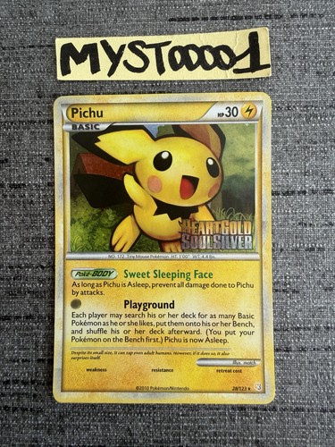 Carte pokémon pichu - carte, 28/123
