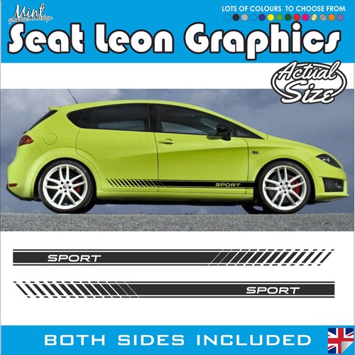 Seat leon side stripes - leon,