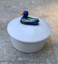 Terrine Foie Gras en porcelaine Manufacture à la Reine Limoges