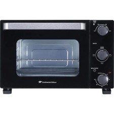 Minifour Électrique CONTINENTAL EDISON 22L, 1300W, Rôtissoire Cuisine Cuisson FR