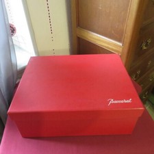 boite coffret Écrin vide intérieur mousse Pour 2 Verres Baccarat ou autre