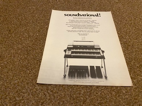 Jbf40 advert 11x8 farfisa - jbf40, vip