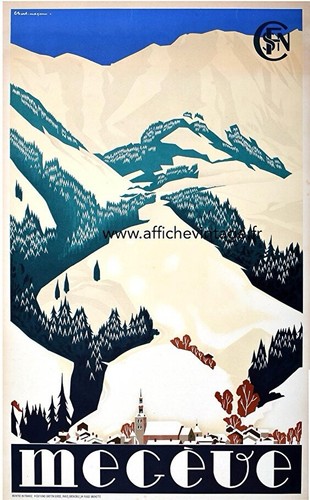 Affiche poster alpes jura - poster,