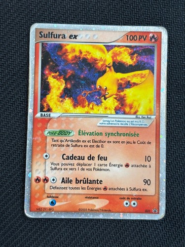Carte pokémon sulfura 031 - pokémon,