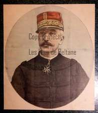 GENERAL LE MOUTON DE BOISDEFFRE gravure 1893 antique print 