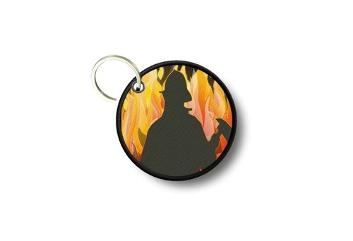 Porte cles clé - clefs, rond