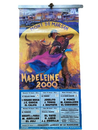 Affiche corrida feria - affiche,