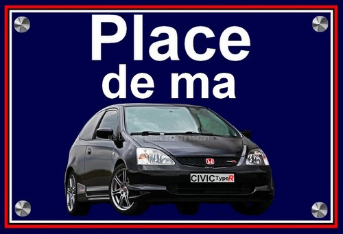 Plaque place ma honda - plaque, de