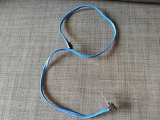 Câble Sata  6Gb/s III 45cm Verrouillable Bleu Pour Disque Dur et SSD