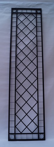Grille métallique treillis - grille,