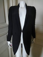 Originale Veste Blazer AMERICAN RETRO T.36 noir- peut aller pour un 38