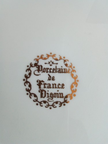 Assiettes porcelaine digoin - en,