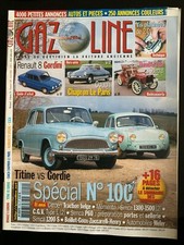 GAZOLINE n°100;  Spécial N°100/ R 8 Gordini/ Vis Patinées de 2 CV/ Coach Chapron
